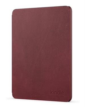 eBookReader Amazon Premium læder cover Kindle Paperwhite 2024 ruby fra siden